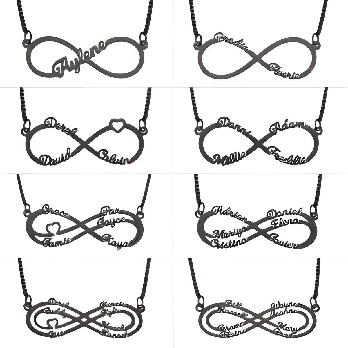 INF99-INF107_featured Infinity name necklace for loved ones, a heartfelt gift
