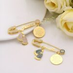 Embrace Blessings – Custom Arabic Name Pin – A Tender Keepsake for Newborns and Loved Ones - Image 2