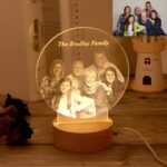 Illuminate Your Memories – Custom 3D Photo Night Light – A Cherished Keepsake for Loved Ones - Image 3