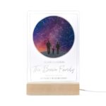 Custom starry sky night light for cherished moments