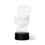 Light Up Their Dreams – Custom Dinosaur Night Light for Magical Bedtime Moments with Name Personalization - Image 17