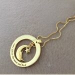 Embrace Endless Affection – Custom Name & Phrase Love Necklace – For Cherished Moments Together - Image 4