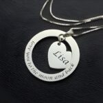 Embrace Endless Affection – Sterling Silver Heart Necklace – For Her to Treasure Always - Image 2
