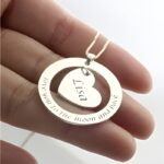 Embrace Endless Affection – Sterling Silver Heart Necklace – For Her to Treasure Always - Image 3