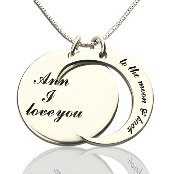 Personalized love necklace for heartfelt moments
