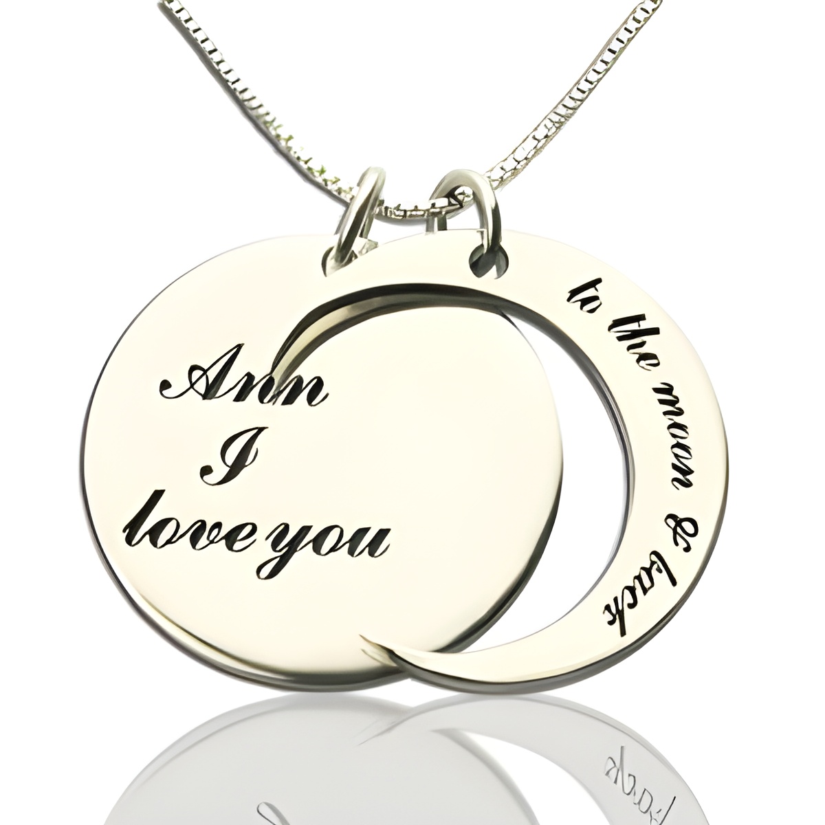 Personalized love necklace for heartfelt moments