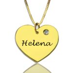 Personalized heart-shaped necklace for cherished connections