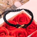 Embrace Endless Love – Infinity Bracelet with Custom Initials – For Couples & Cherished Connections - Image 2