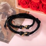 Embrace Endless Love – Infinity Bracelet with Custom Initials – For Couples & Cherished Connections - Image 4