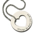 Carry Your Promise Close – Sterling Silver Heart Necklace – For Her, A Token of Love and Devotion - Image 2