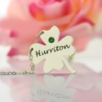 Carry the Luck of Friendship – Sterling Silver Four Leaf Clover Necklace – For Cherished Loved Ones - Image 2