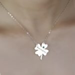 Carry the Luck of Friendship – Sterling Silver Four Leaf Clover Necklace – For Cherished Loved Ones - Image 4