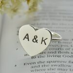 Carry Your Love Close – Sterling Silver Heart Initial Ring – A Tender Keepsake for Her - Image 2