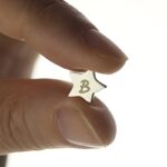 Shine Bright with Your Initial – Sterling Silver Star Stud Earrings – A Timeless Treasure for Any Moment - Image 3