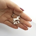 Embrace Strength and Grace – Custom Horse Name Necklace for Kids Who Dream Big - Image 4