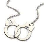 Embrace Your Bond – Sterling Silver Handcuff Necklace for Couples – A Symbol of Connection and Passion - Image 2