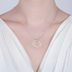 Embrace Eternal Love – Two Disc Name Necklace – A Promise for Your Beloved - Image 2