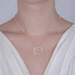 Whispers of Love – Circle Name Necklace with Heart – A Cherished Token for Your Beloved - Image 2