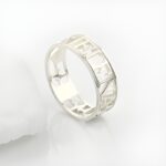 Carry My Heartbeat – Sterling Silver Name Ring – For Her, A Token of Endless Love - Image 3