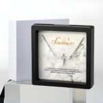 Sterling silver heartbeat necklace for love