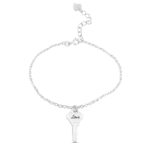 Unlock New Beginnings – Sterling Silver Key Bracelet – A Meaningful Gift for Her 21st Birthday or Special Moments - Image 2