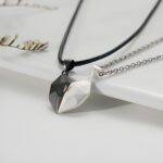Together as One – Magnetic Heart Necklace Set – For Couples Sharing Love - Image 3
