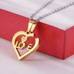 Unlock Your Love Story – Heart & Key Couple Necklaces – A Tender Promise for Two - Image 4