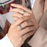 Forever United – Engraved Heart Couple Rings – A Promise for Soulmates - Image 8