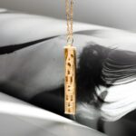 Carry Their Story Close – Initial Necklace with Custom Engraving – A Thoughtful Treasure for Loved Ones - Image 2