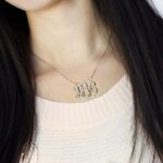 Carry Your Story Close – Monogram Cube Necklace in Sterling Silver – A Timeless Treasure for Her - Image 4