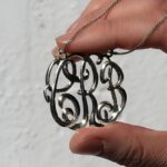 Embrace Your Story – Sterling Silver Monogram Cube Necklace – A Timeless Treasure for Her - Image 3