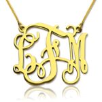 Embrace Your Story – Sterling Silver Monogram Necklace – A Timeless Treasure for You or a Loved One - Image 2