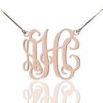 Embrace Your Story – Sterling Silver Monogram Necklace – A Timeless Treasure for You or a Loved One - Image 3