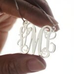 Embrace Your Story – Sterling Silver Monogram Necklace – A Timeless Treasure for You or a Loved One - Image 4