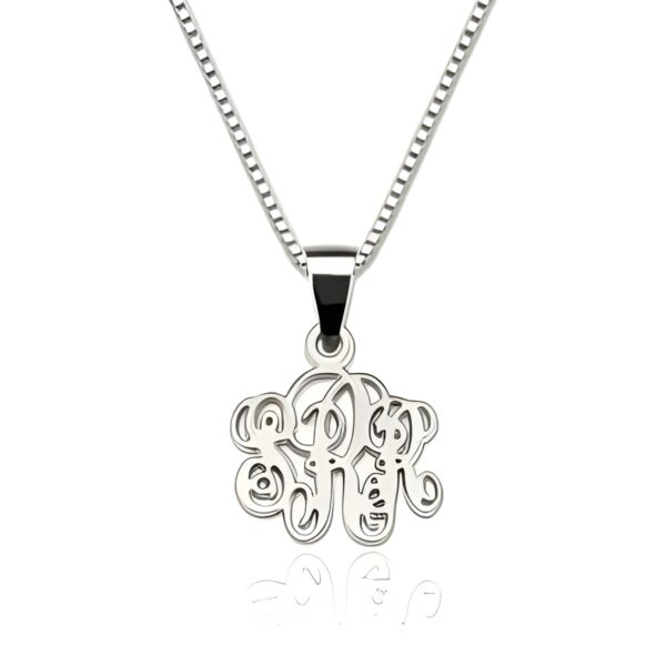 Personalized monogram necklace carrying your story close