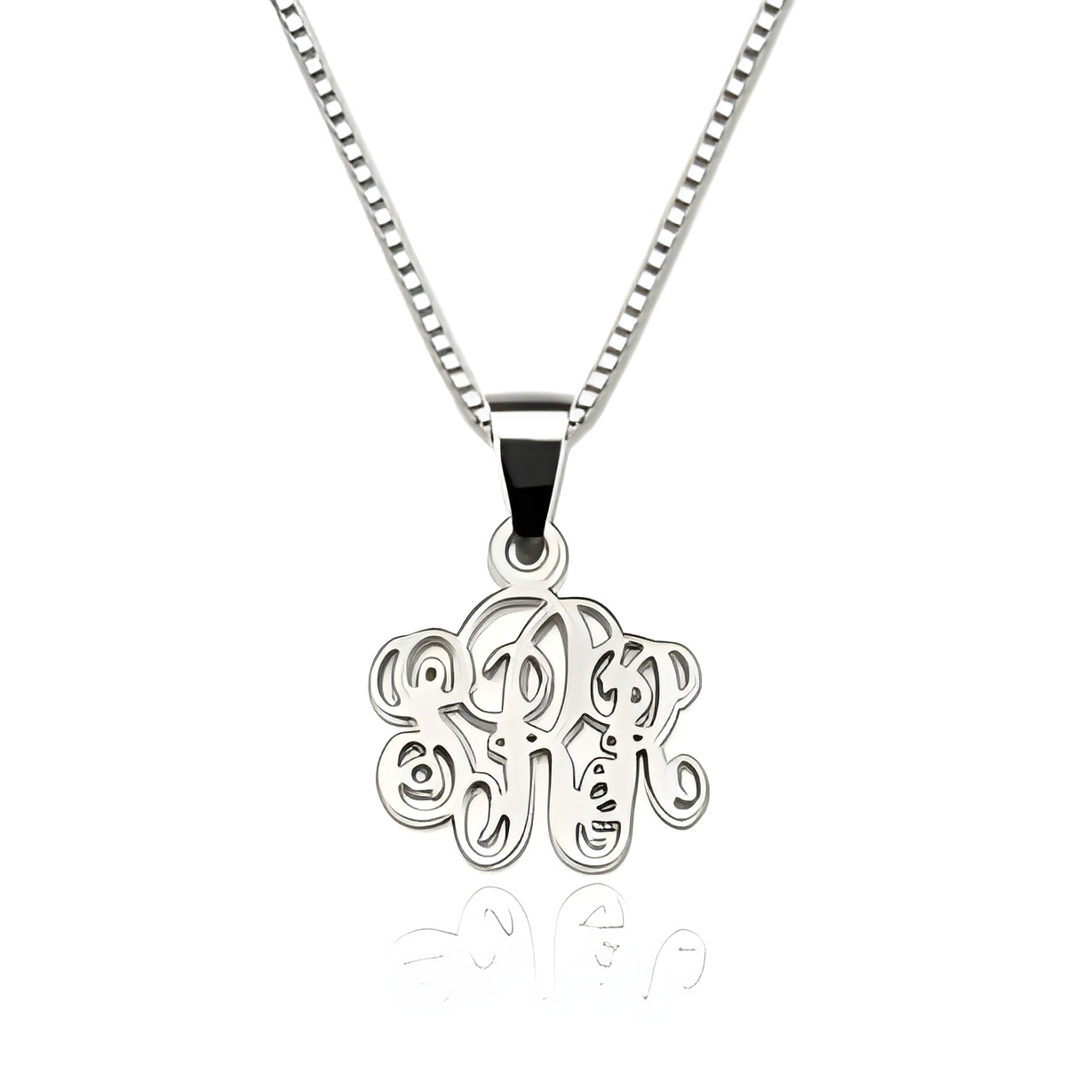 Personalized monogram necklace carrying your story close