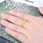 Embrace Your Identity – Elegant Monogram Ring & Necklace Set – A Timeless Treasure for Loved Ones - Image 4