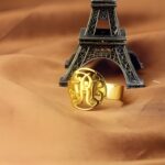 Embrace Your Story – Circle Initial Monogram Ring – A Timeless Treasure for Every Day - Image 3