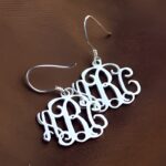 Adorn Your Story – Sterling Silver Monogram Earrings – A Timeless Treasure for Her - Image 2