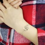 Embrace Your Story – Sterling Silver Monogram Bracelet – A Timeless Treasure for Him or Her - Image 2