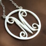 Carry Your Initial Close to Heart – Sterling Silver Monogram Necklace – A Timeless Treasure for You or a Loved One - Image 4
