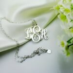 Embrace Your Story – Elegant Vine Initial Monogram Necklace – A Timeless Treasure for Loved Ones - Image 3
