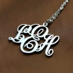 Embrace Your Story – Elegant Vine Initial Monogram Necklace – A Timeless Treasure for Loved Ones - Image 4