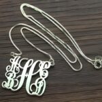 Carry Their Love Close – Five Initials Sterling Silver Necklace – A Heartfelt Tribute for Mom - Image 3