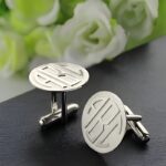 Carry His Legacy – Monogram Sterling Silver Cufflinks – For the Gentleman Who Wears Meaning - Image 3