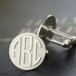 Carry His Legacy – Monogram Sterling Silver Cufflinks – For the Gentleman Who Wears Meaning - Image 4