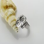 Embrace Your Story – Elegant Sterling Silver Monogram Ring – A Timeless Treasure for Her - Image 4