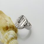 Embrace Your Identity – Elegant Sterling Silver Monogram Ring – A Timeless Treasure for You or a Loved One - Image 4