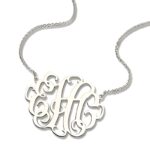 Embrace Your Story – Sterling Silver Monogram Necklace – A Timeless Treasure for Her - Image 2