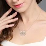 Embrace Your Story – Sterling Silver Monogram Necklace – A Timeless Treasure for Her - Image 4